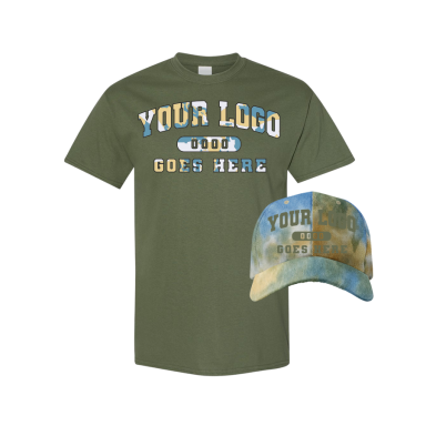 Combo TD1400Q / Military Green Tee